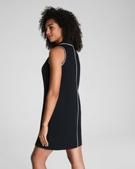 SPANX AirEssentials® Pique Polo Tank Dress  Very Black