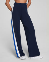SPANX AirEssentials® Colorblock Wide Leg Track Pant  Timeless Navy/Powder/Cerulean
