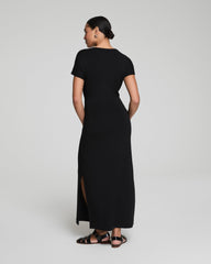 SPANX® AirEssentials Tie-Waist Maxi Dress  Very Black