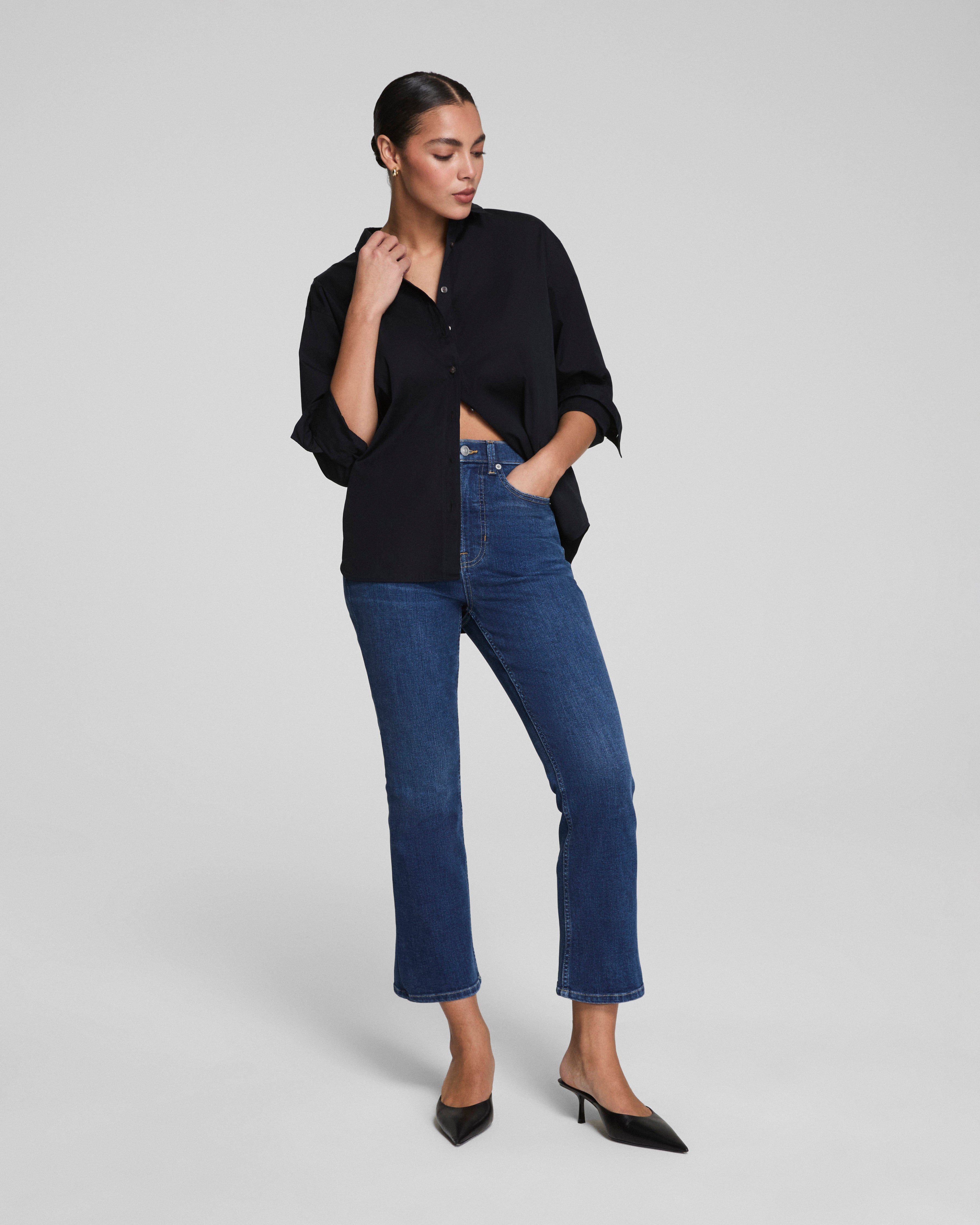 SPANXsculpt™ ReDefine Kick Flare Jeans  Medium Indigo