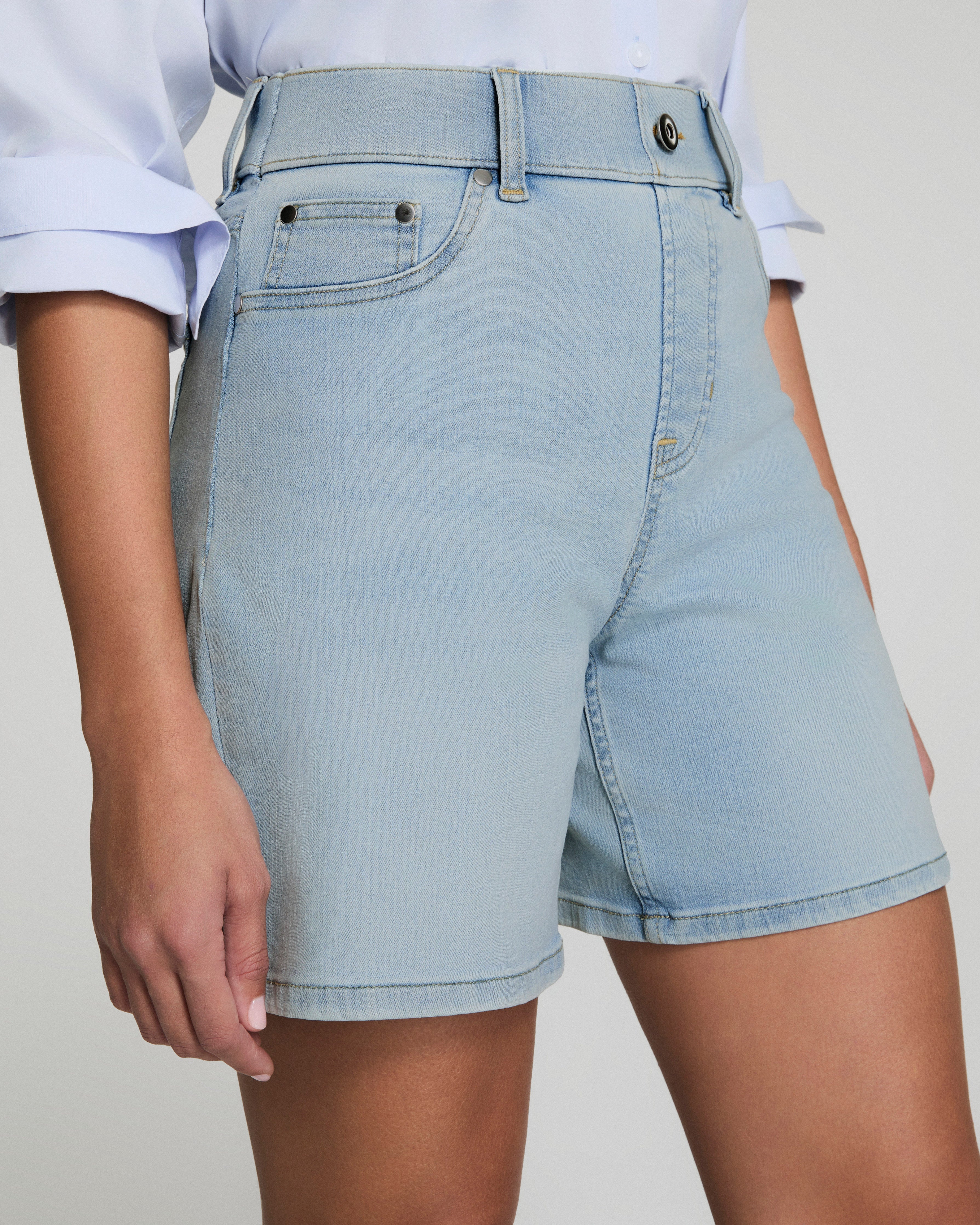 SPANXshape™ Original EveryWear Jean Short, 7"  Tidal Blue