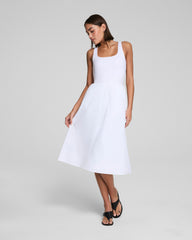 SPANXsmooth™ Jersey Scoop Neck Tank Midi Dress  Classic White