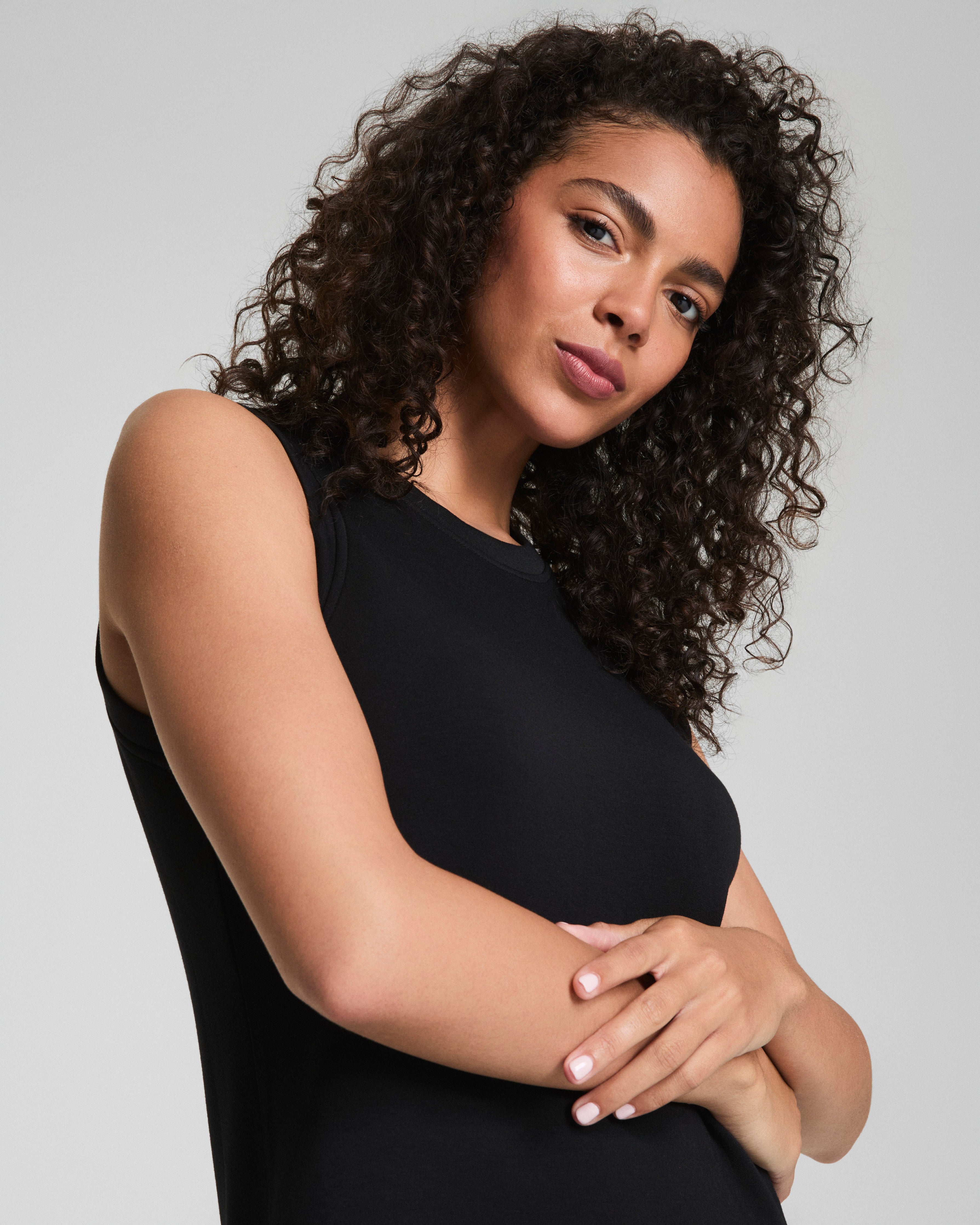 SPANX® AirEssentials Maxi Tank Dress  Very Black