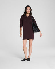 SPANX AirEssentials® Half Zip Dress  Truffle Brown