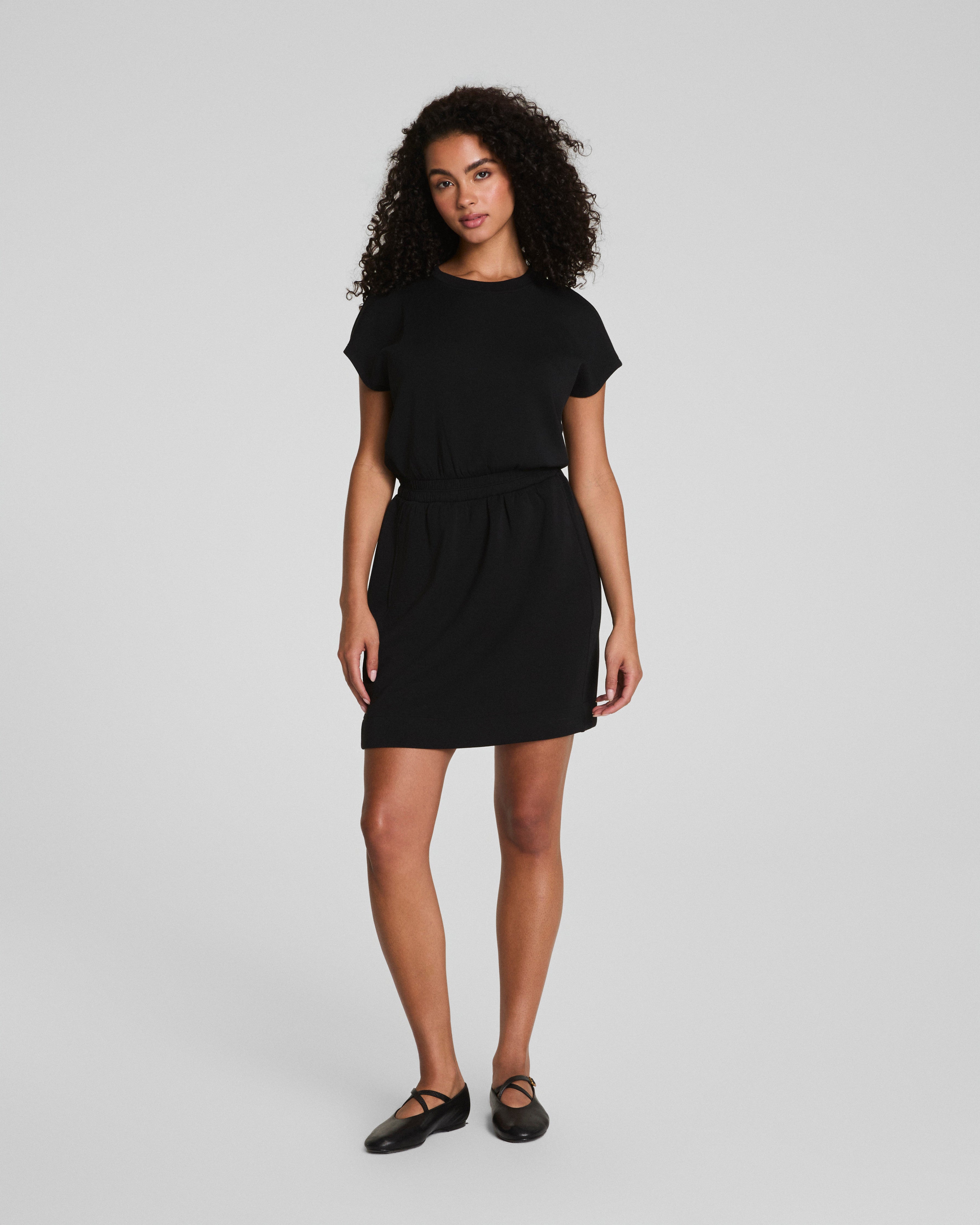 SPANX AirEssentials® Cinched Mini Dress  Very Black