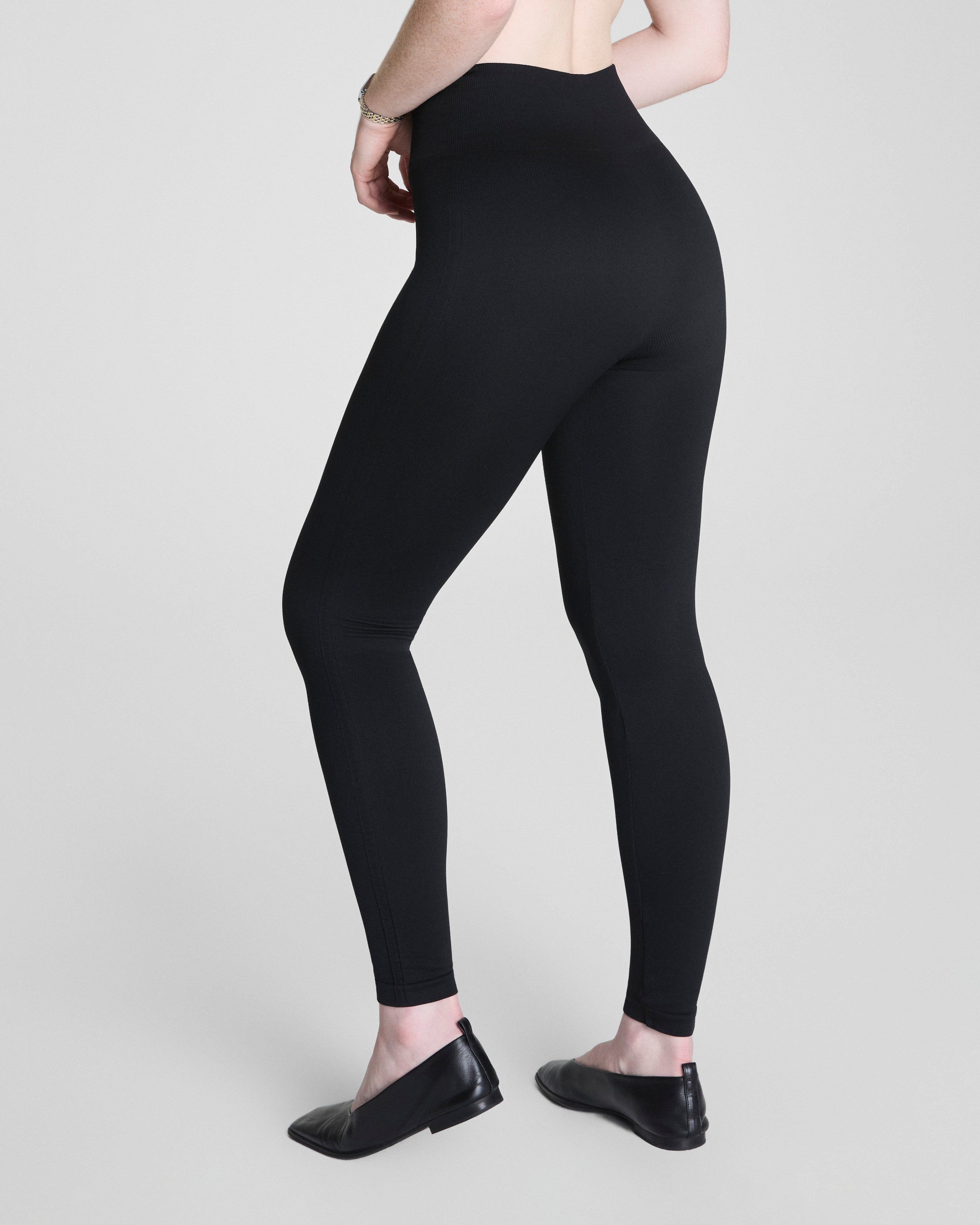 SPANXshape™ Ribbed Knit Legging  Classic Black