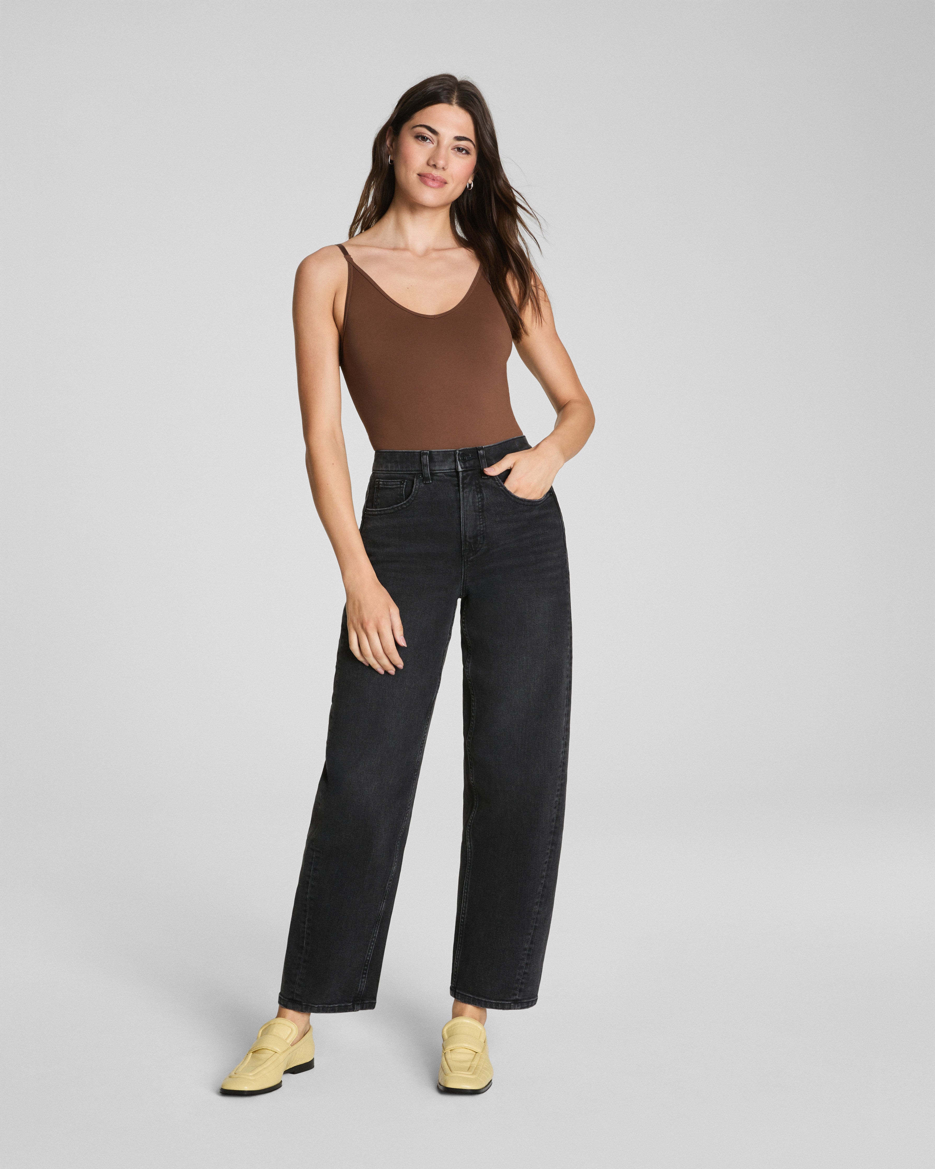 SPANXshape™ Authentic 360 Barrel Leg Jeans