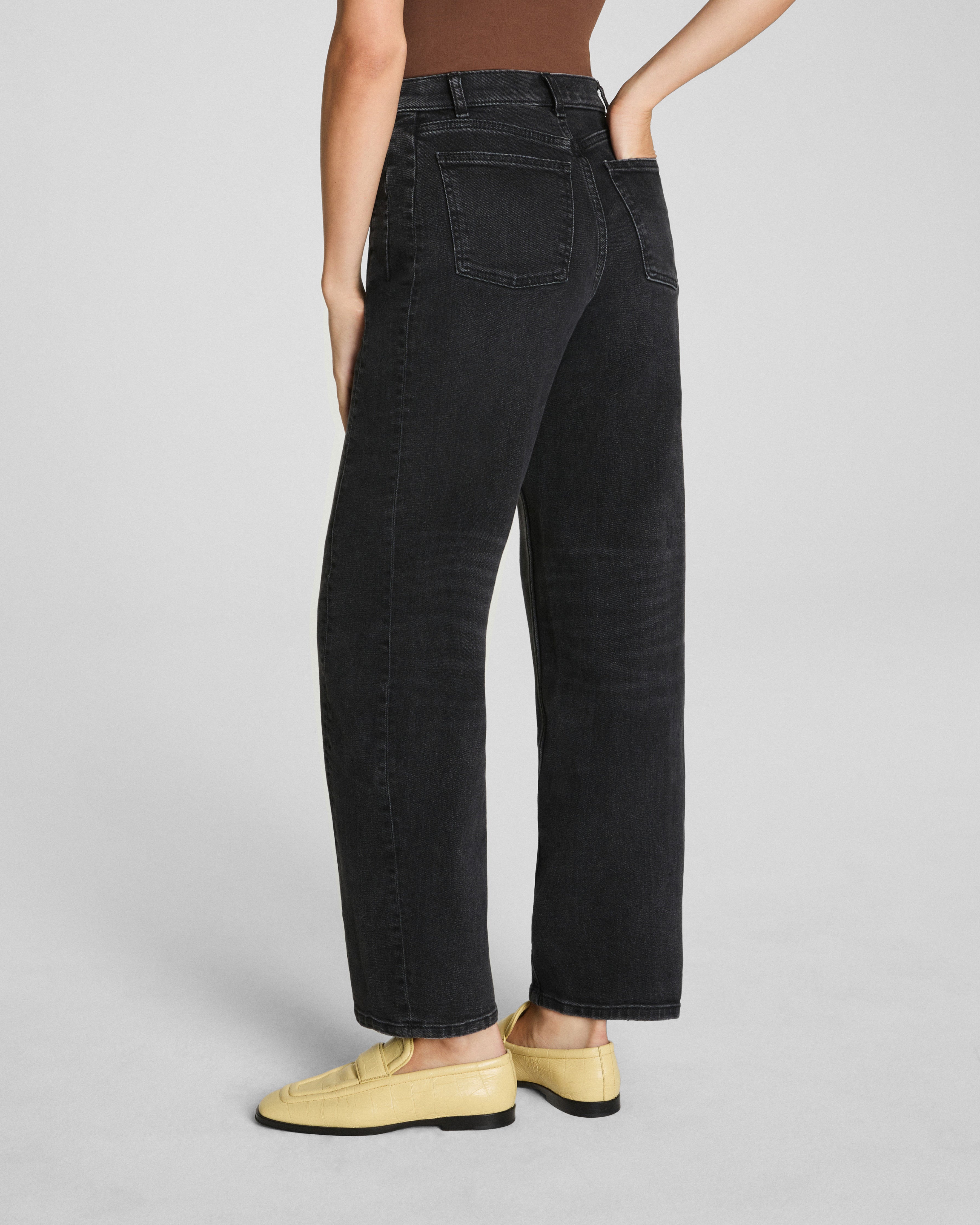SPANXshape™ Authentic 360 Barrel Leg Jeans  Carbon