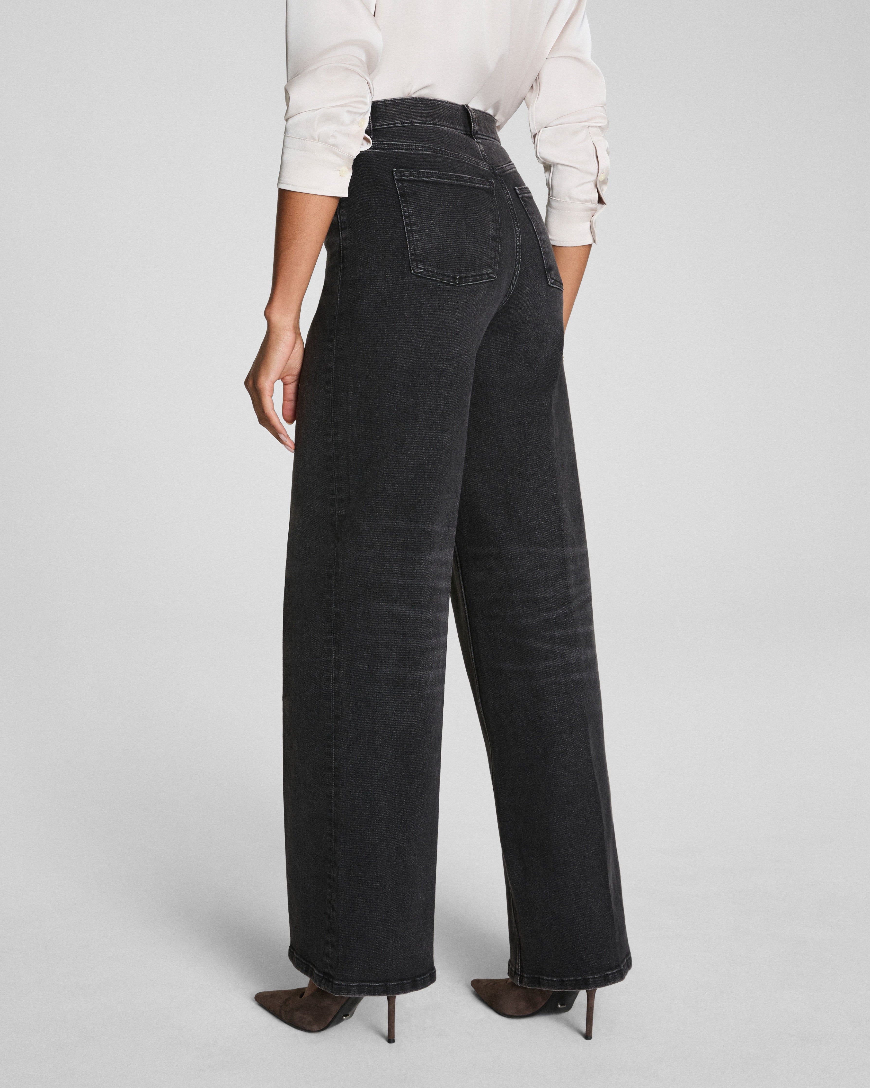 SPANXshape™ Authentic 360 Wide Leg Jeans  Carbon