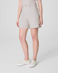 SPANXsupersmooth™ Stretch Twill Short, 7"  Bone