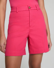 SPANXsupersmooth™ Stretch Twill Short, 7"  Tulip
