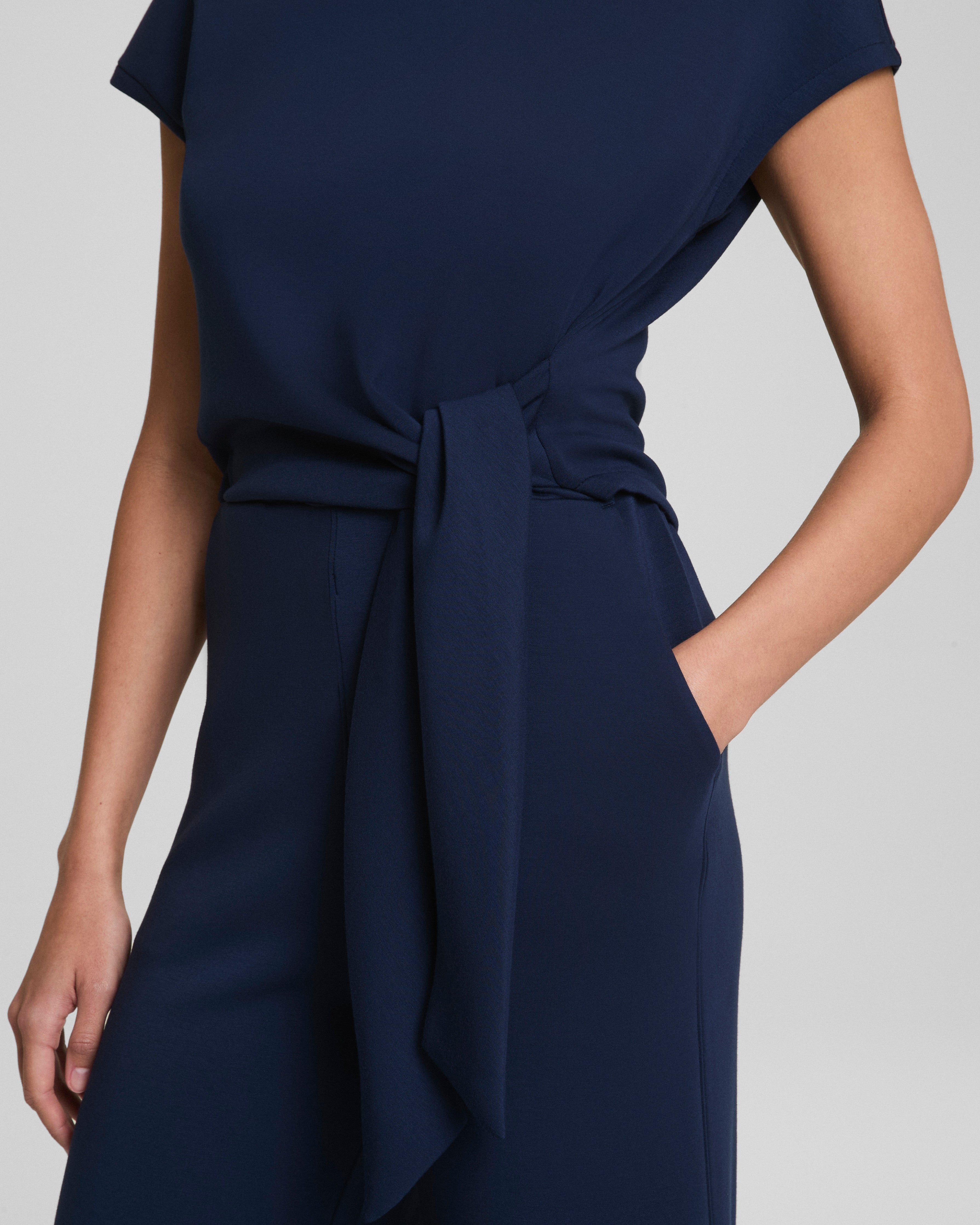 SPANX® AirEssentials Tie Waist Jumpsuit  Timeless Navy