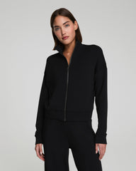 SPANX AirEssentials® Track Jacket  Very Black