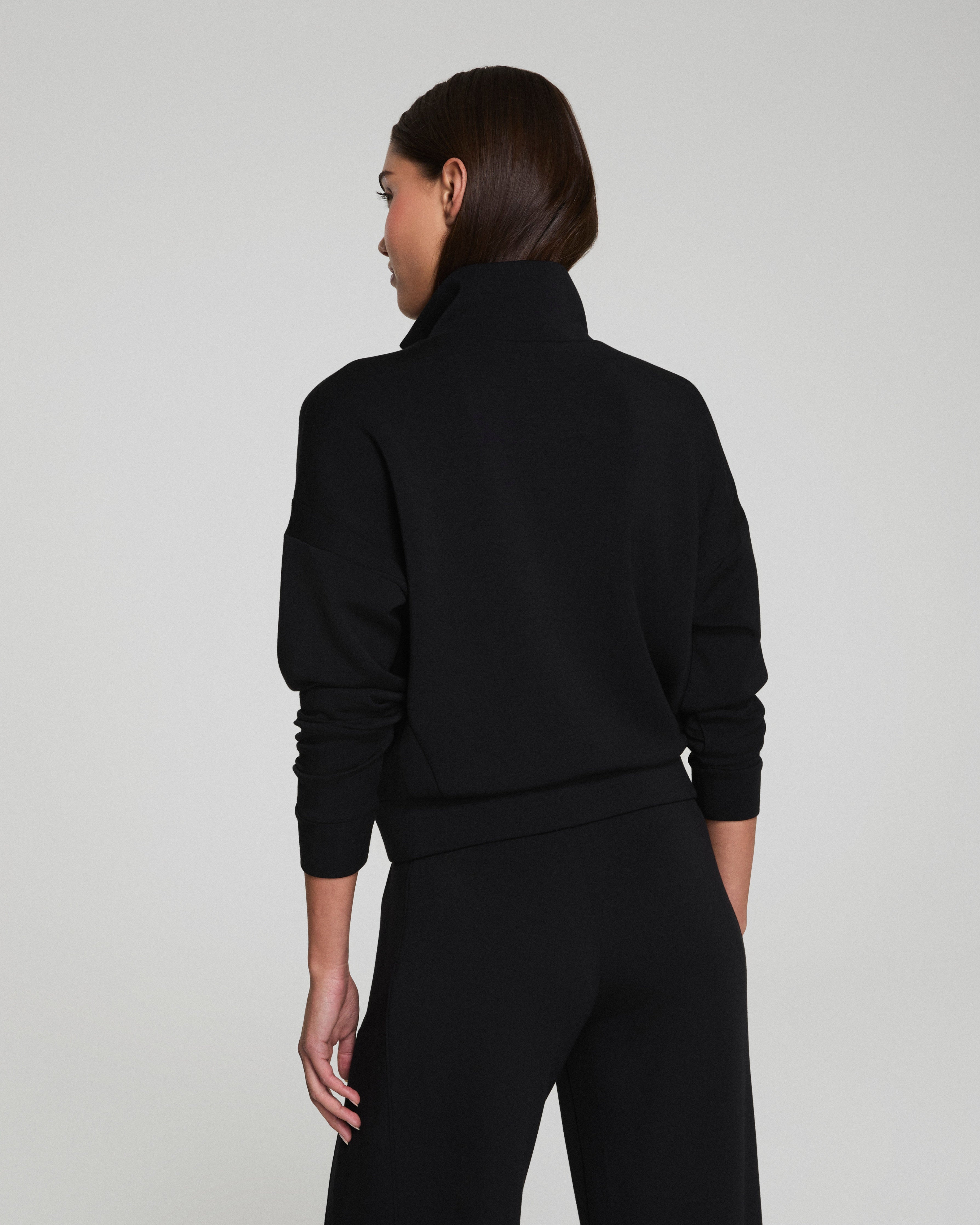 SPANX AirEssentials® Track Jacket  Very Black