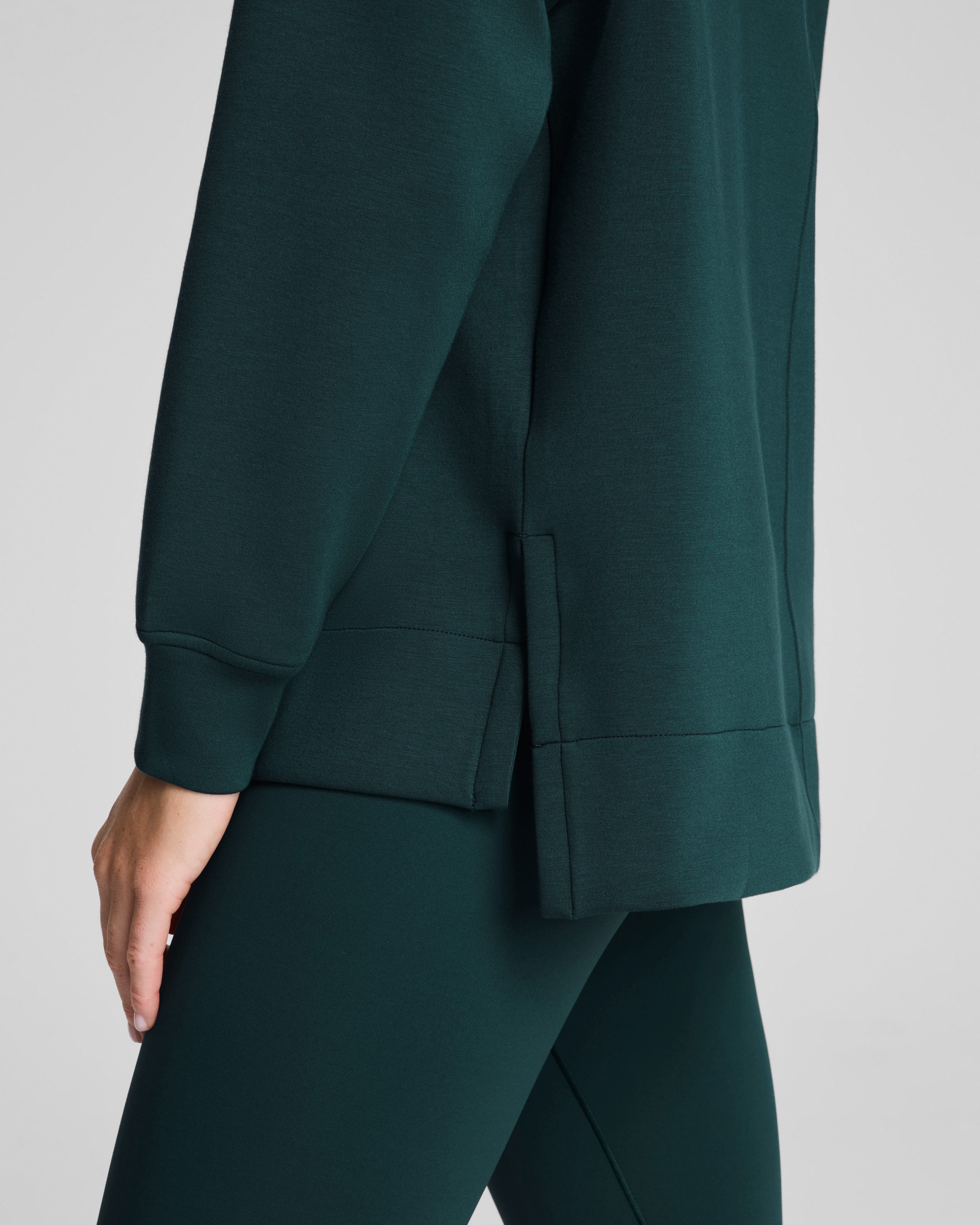 SPANX AirEssentials® Brushed Half Zip Tunic  Meridian