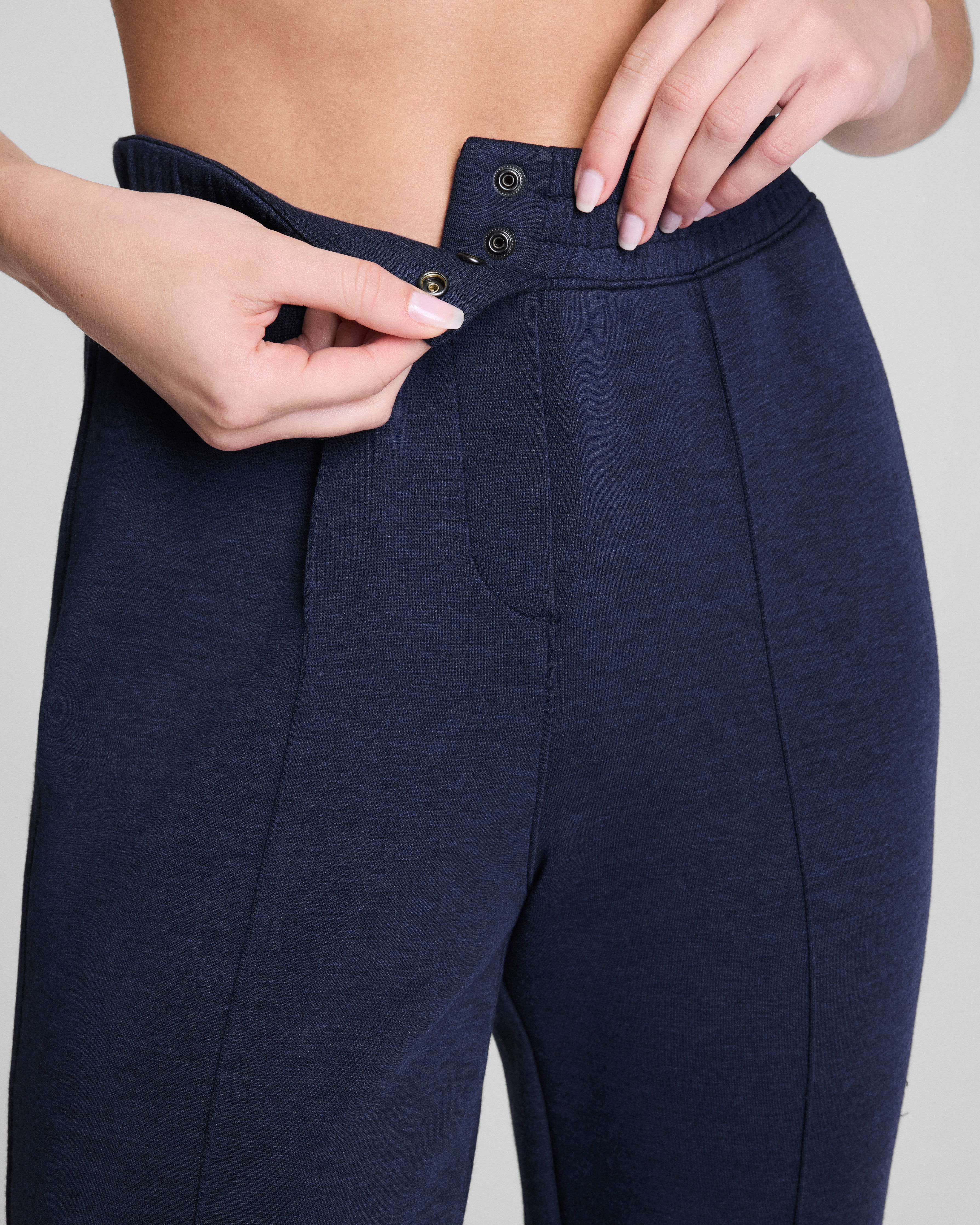 SPANX AirEssentials® Brushed Flare Pant  Timeless Navy Heather