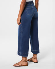 SPANXshape™ Original EveryWear Cropped Wide Leg Jeans  Authentic Blue