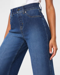 SPANXshape™ Original EveryWear Cropped Wide Leg Jeans  Authentic Blue