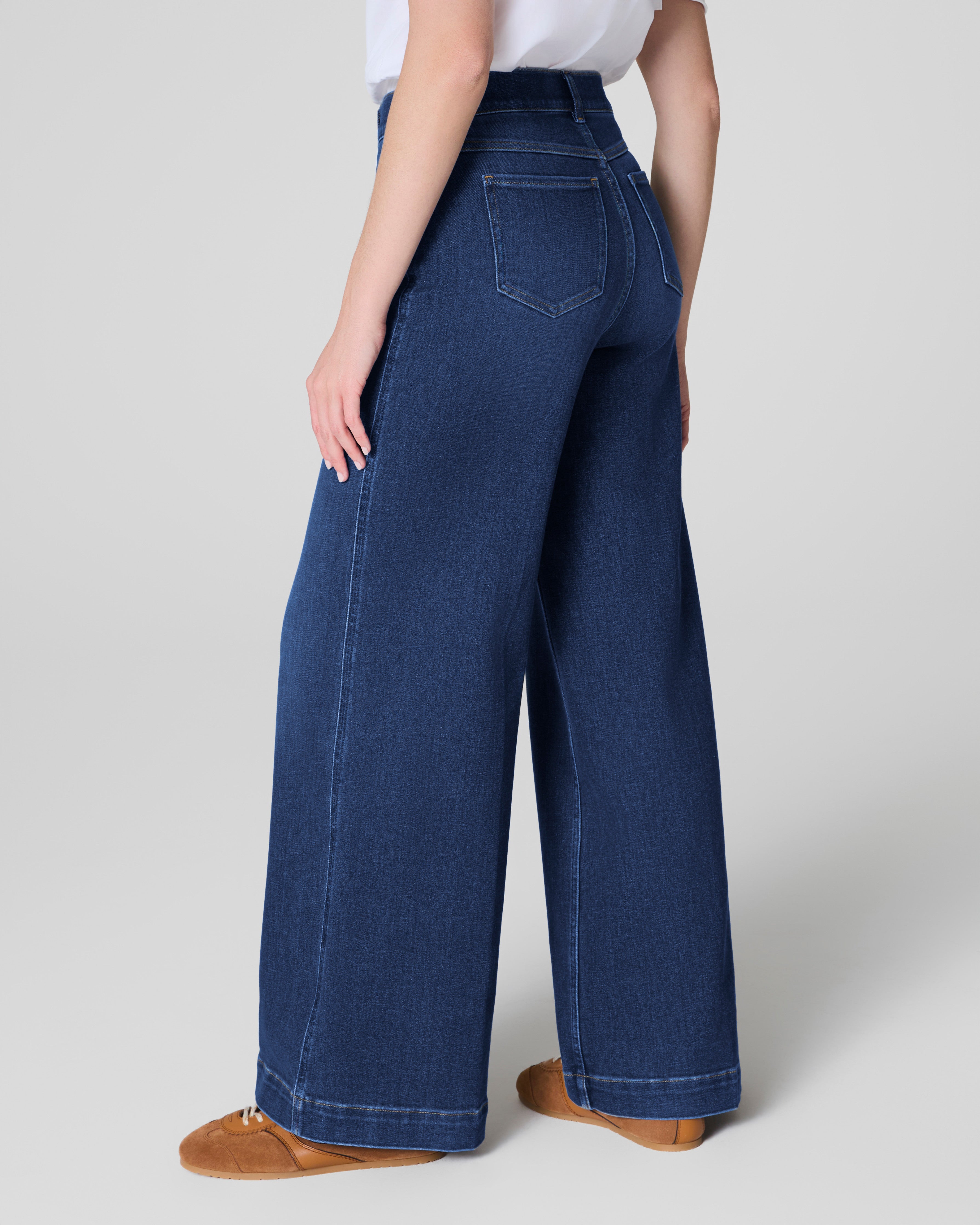 SPANXshape™ Original EveryWear Wide Leg Jeans  Authentic Blue