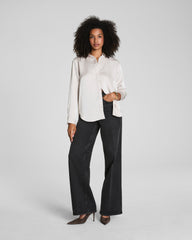 SPANX® Silky Smooth Button Down  Birch