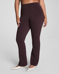 SPANXshape™ Scuba Micro Flare Legging  Truffle Brown