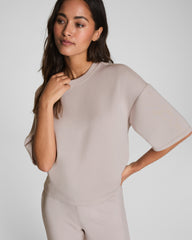SPANX AirEssentials® Relaxed Tee  French Grey