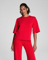 SPANX AirEssentials® Relaxed Tee  SPANX® Red