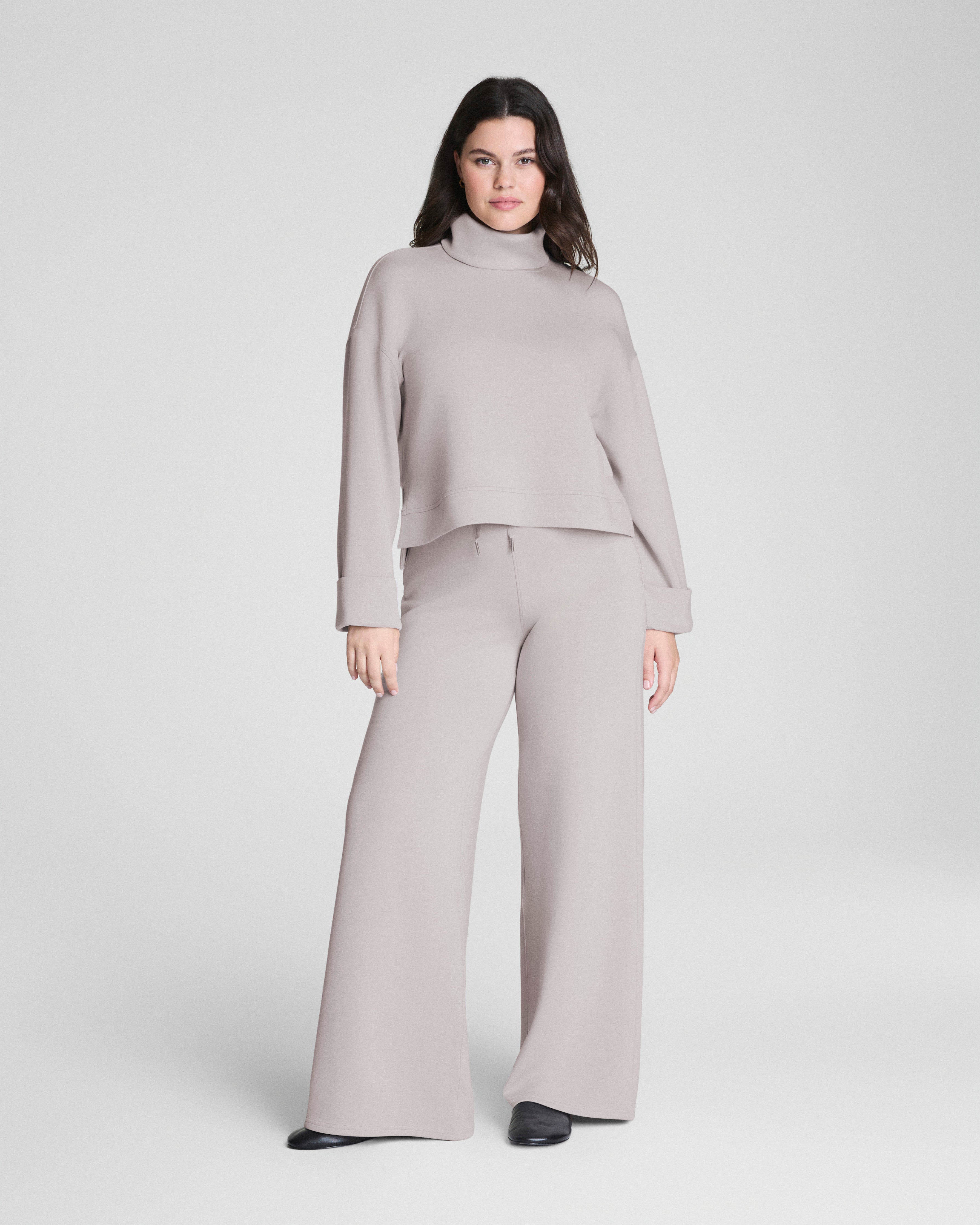 SPANX AirEssentials® Turtleneck   French Grey