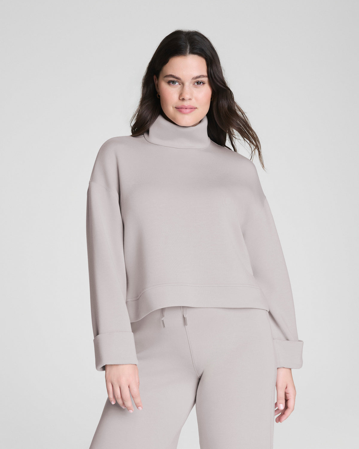 SPANX AirEssentials® Turtleneck   French Grey