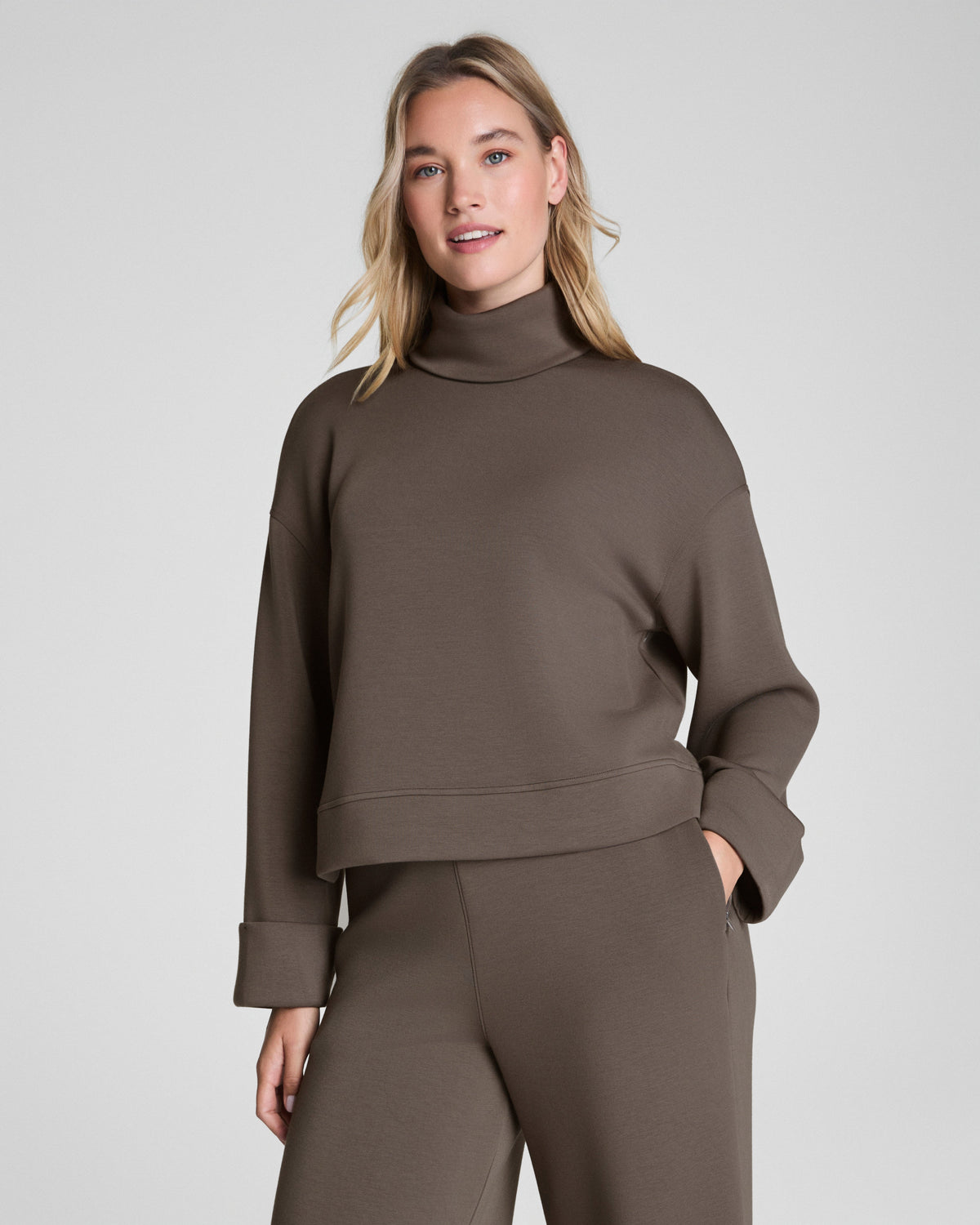 SPANX AirEssentials® Turtleneck   Mineral