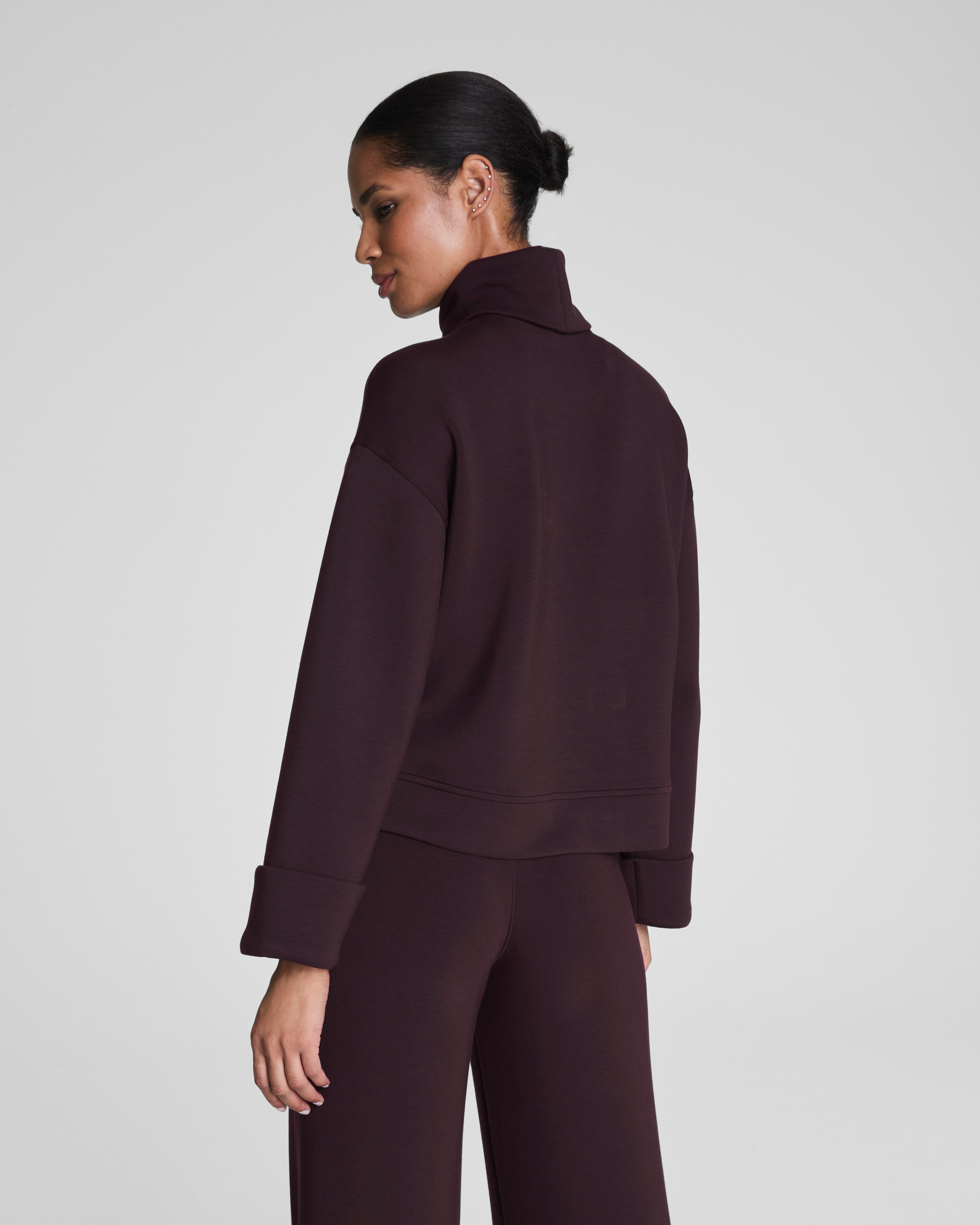SPANX AirEssentials® Turtleneck   Truffle Brown