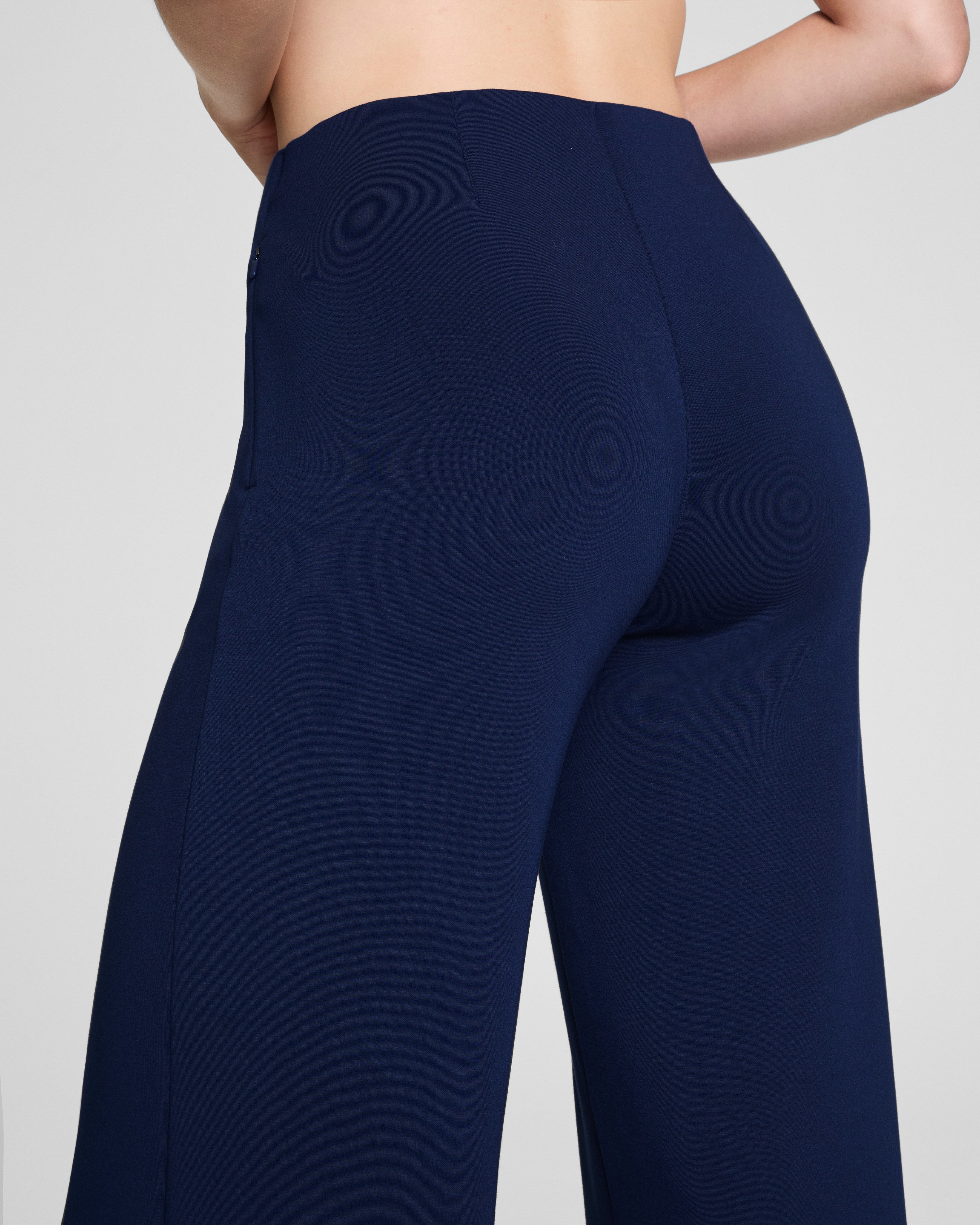 SPANX AirEssentials® Zero Waistband Wide Leg Pant  Timeless Navy