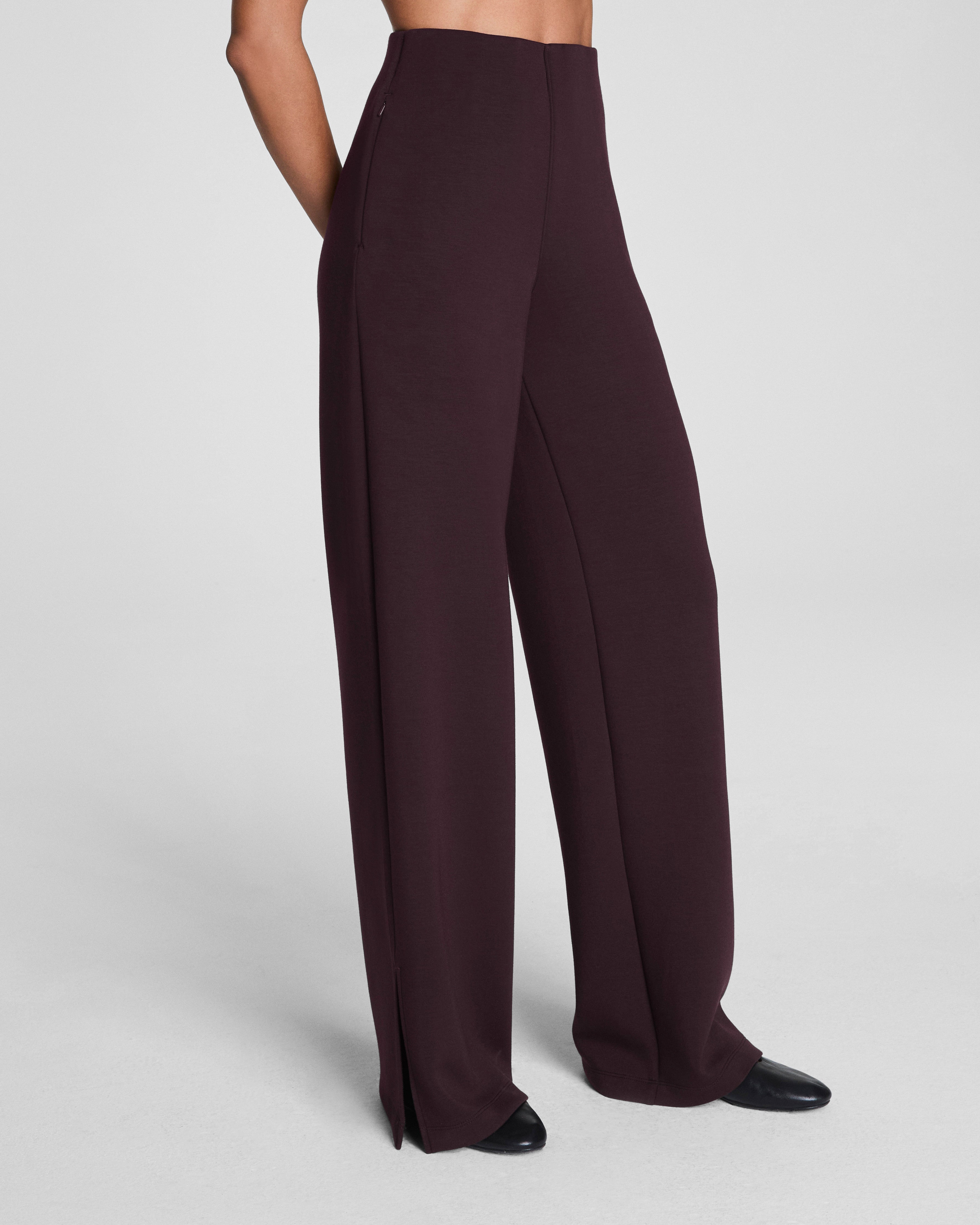 SPANX AirEssentials® Zero Waistband Wide Leg Pant  Truffle Brown