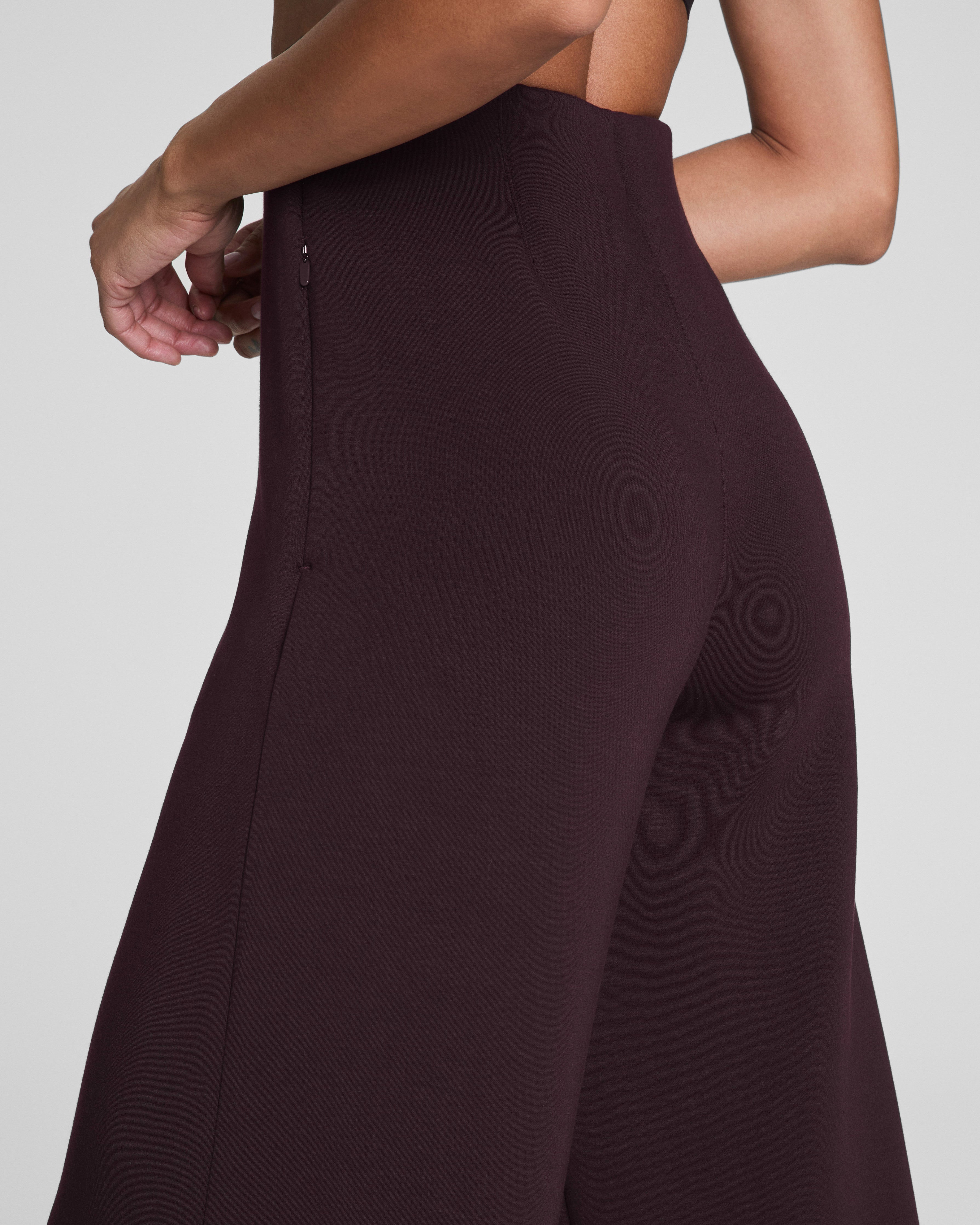 SPANX AirEssentials® Zero Waistband Wide Leg Pant  Truffle Brown