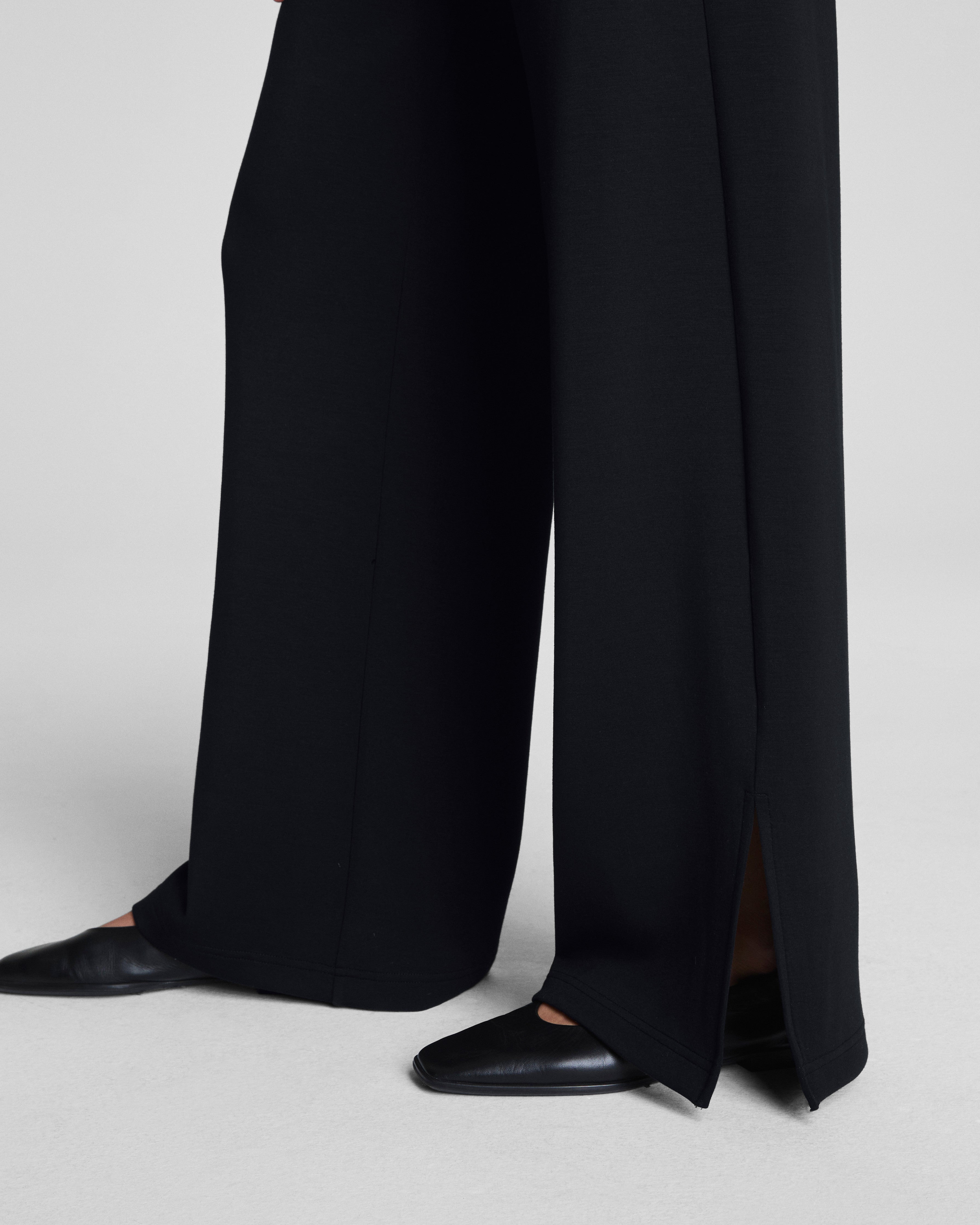 SPANX AirEssentials® Zero Waistband Wide Leg Pant  Very Black