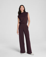 SPANX AirEssentials® Mockneck Jumpsuit  Truffle Brown