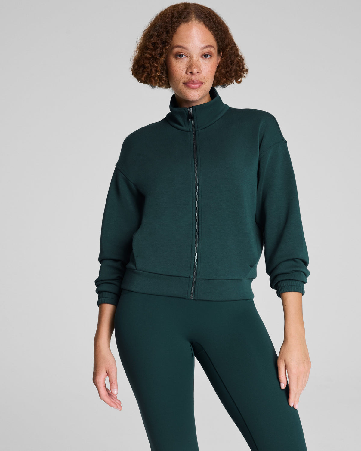 SPANX AirEssentials® Brushed Full Zip Jacket  Meridian