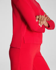 SPANX AirEssentials® Relaxed Long Sleeve Top  SPANX® Red