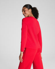 SPANX AirEssentials® Relaxed Long Sleeve Top  SPANX® Red