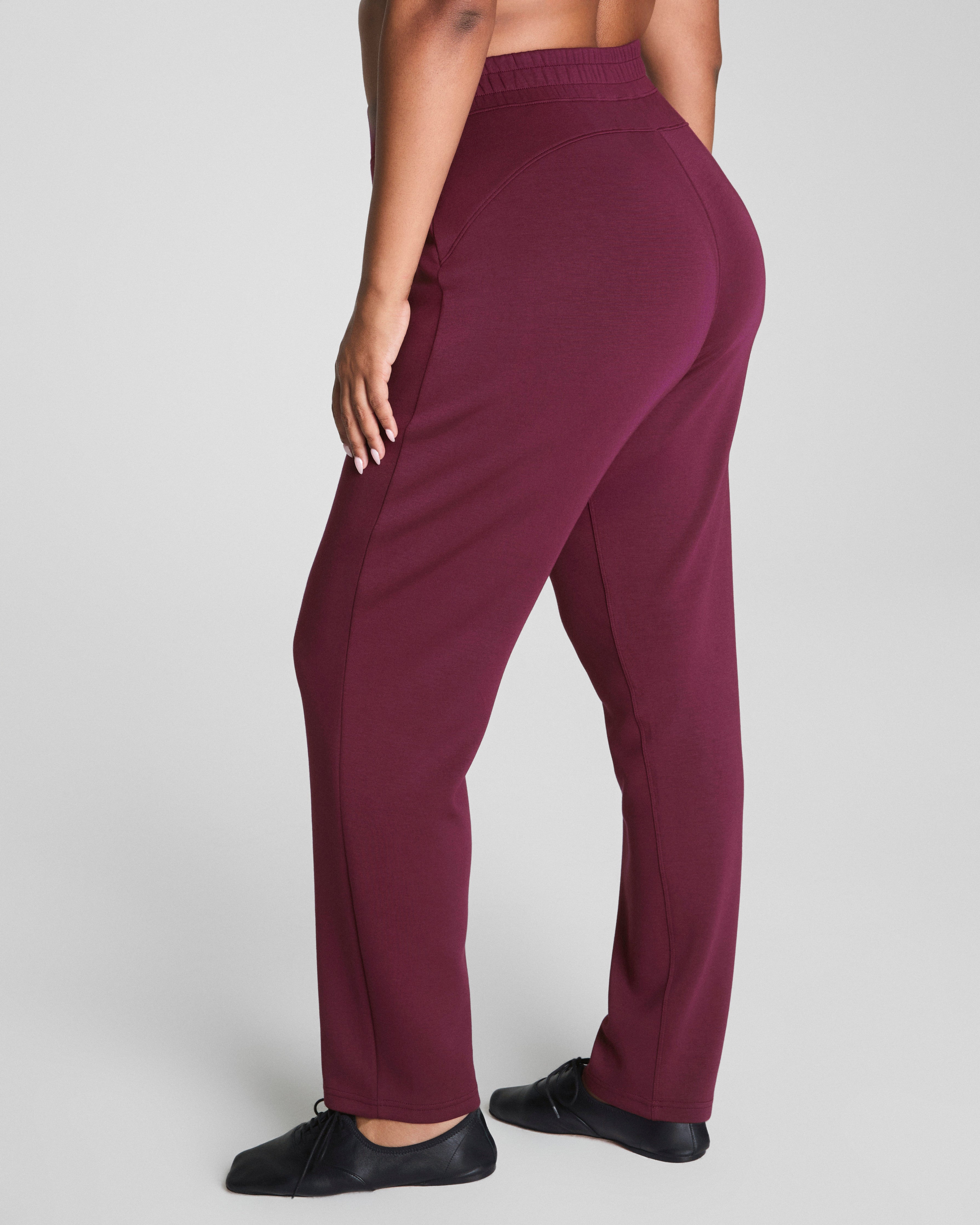 SPANX AirEssentials® Slim Straight Pant  Plum Berry