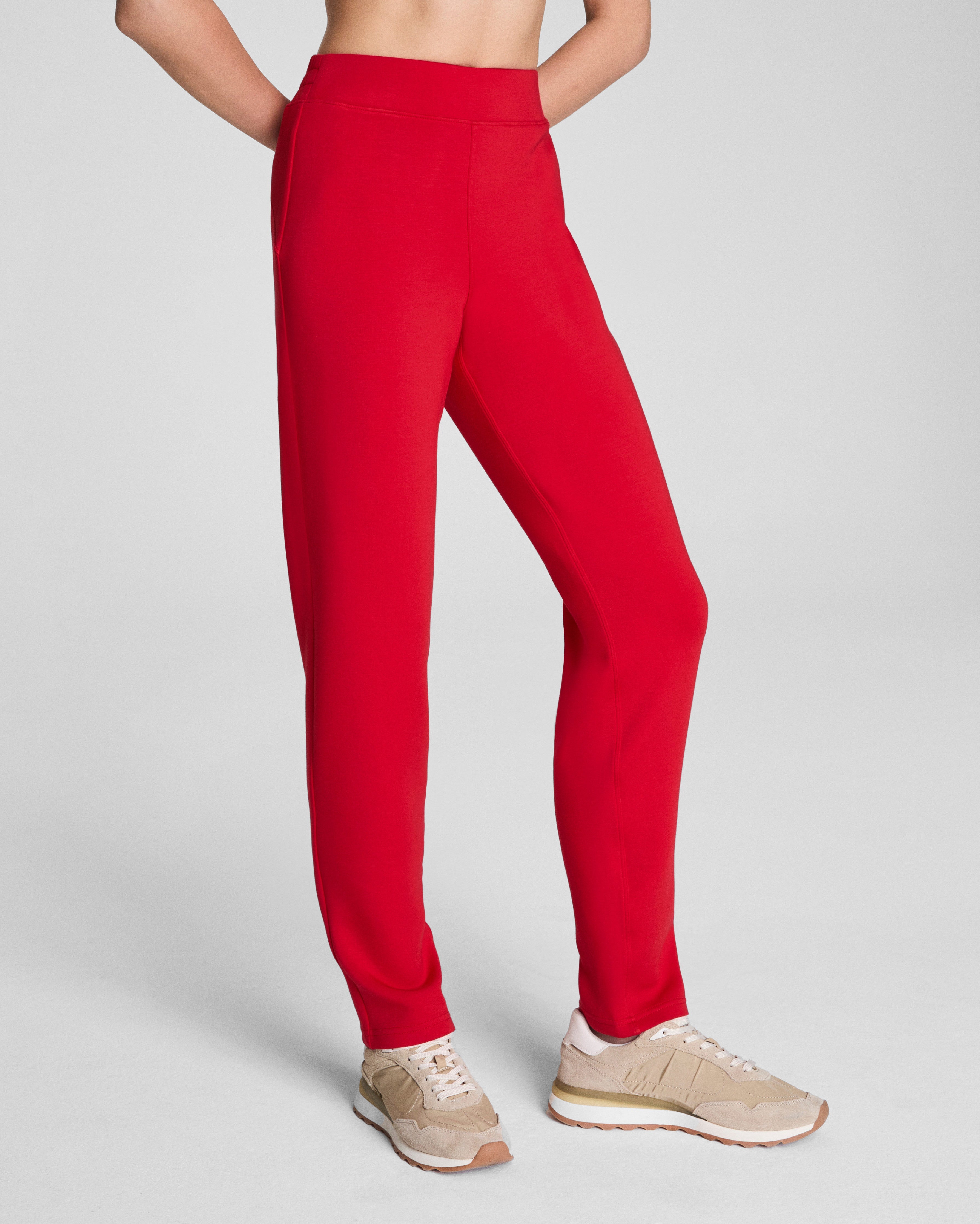 SPANX AirEssentials® Slim Straight Pant  SPANX® Red