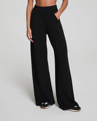 SPANX AirEssentials® Wide Leg Track Pant  Very Black
