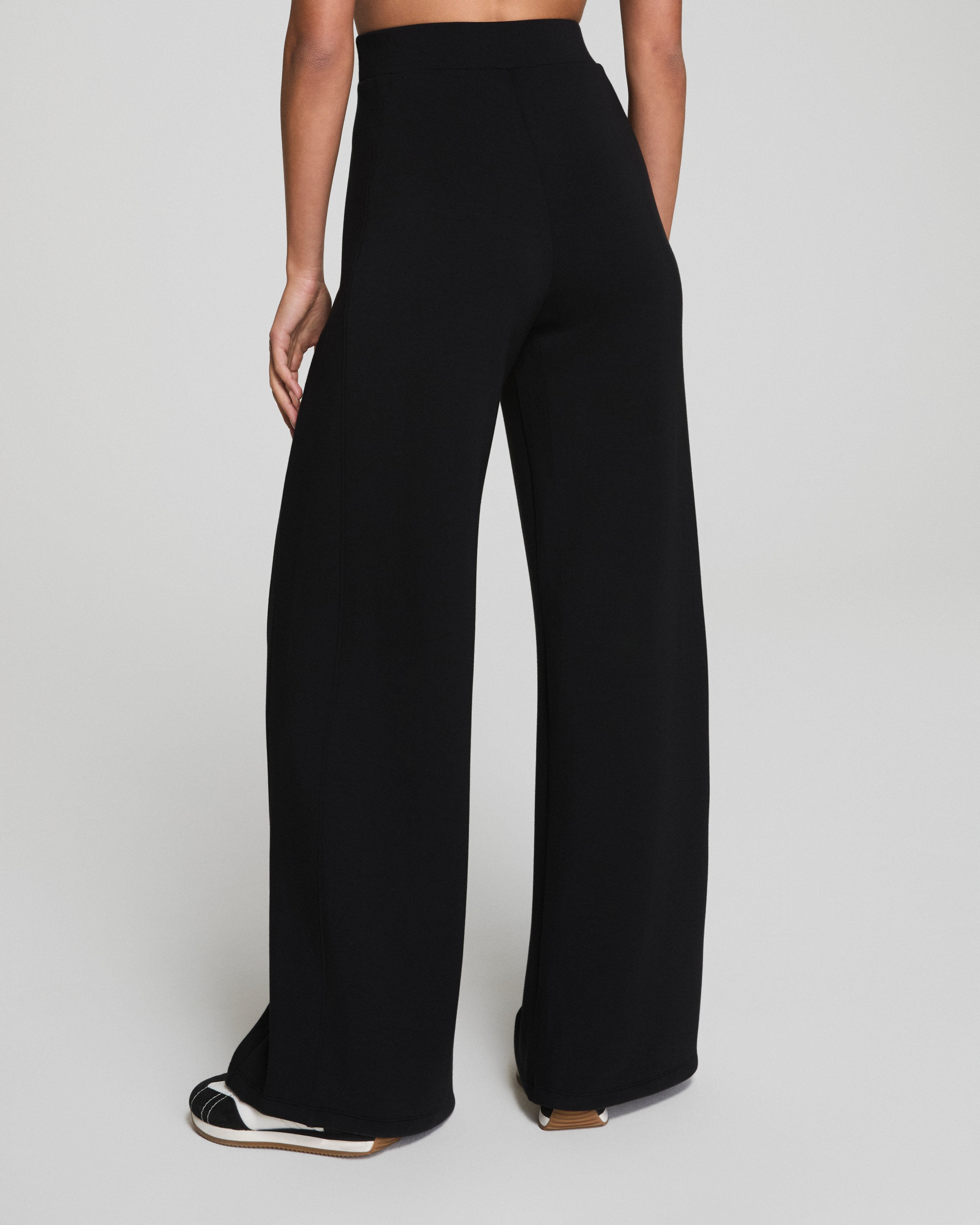 SPANX AirEssentials® Wide Leg Track Pant  Very Black