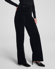 SPANXshape™ Authentic 360 Corduroy Wide Leg  Classic Black