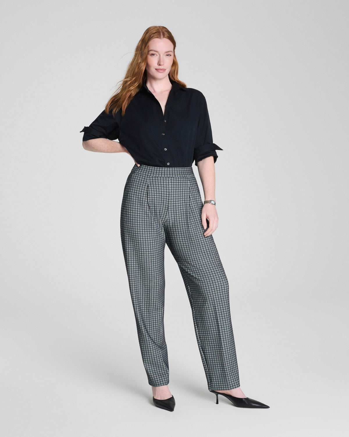 SPANX® Ponte Barrel Leg Pant  Mini Collier