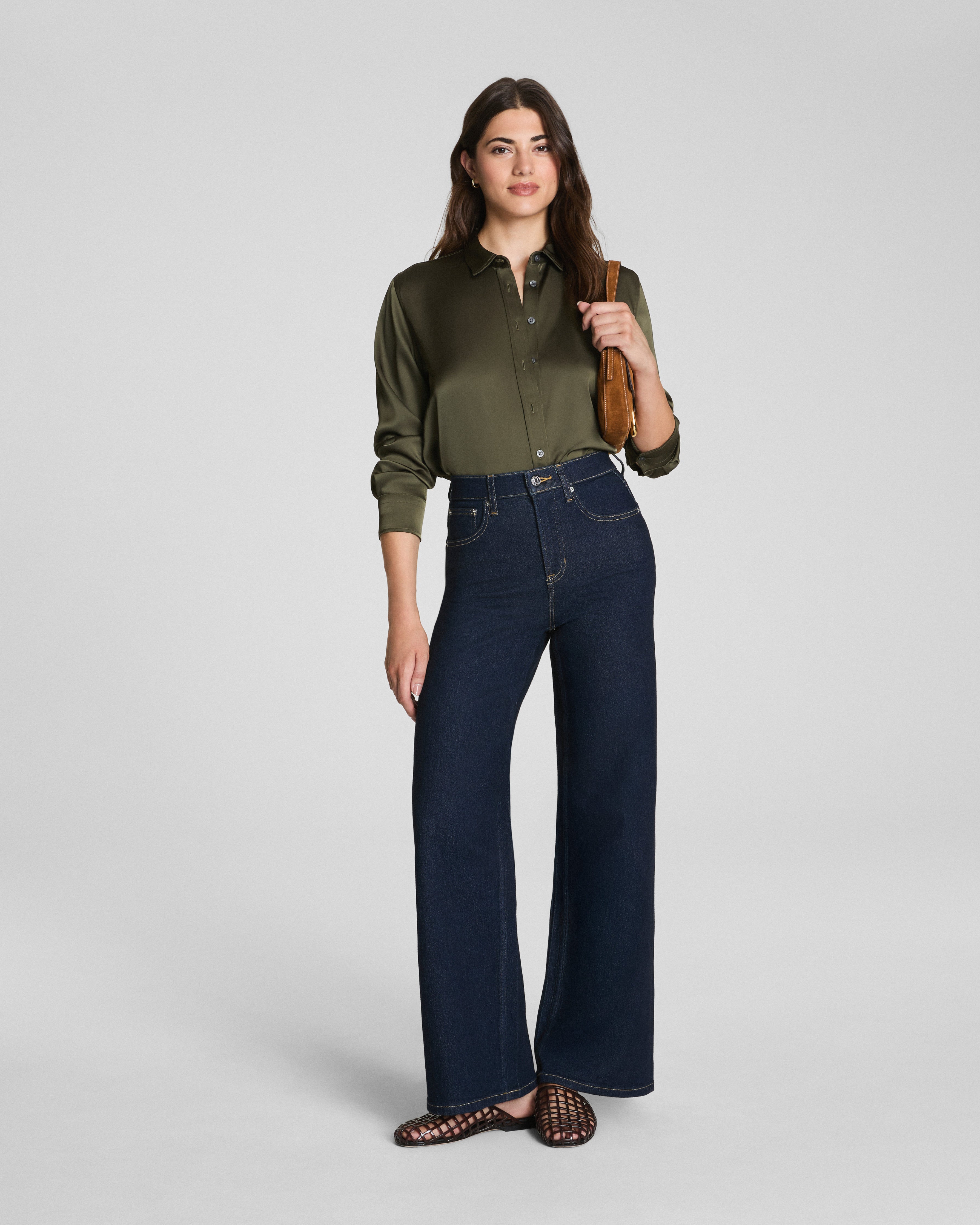 SPANXshape™ Authentic 360 Wide Leg Jeans  Marina