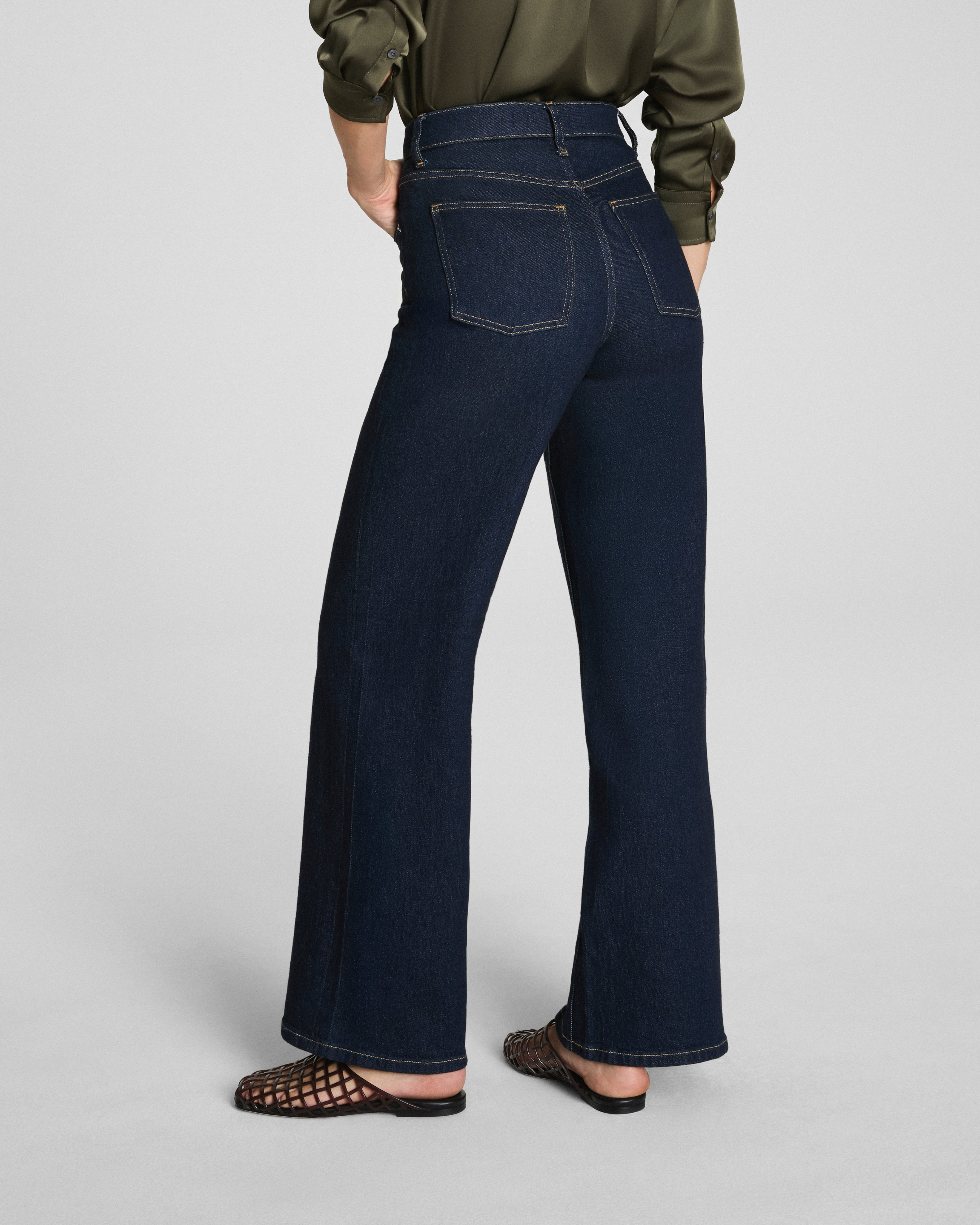 SPANXshape™ Authentic 360 Wide Leg Jeans  Marina
