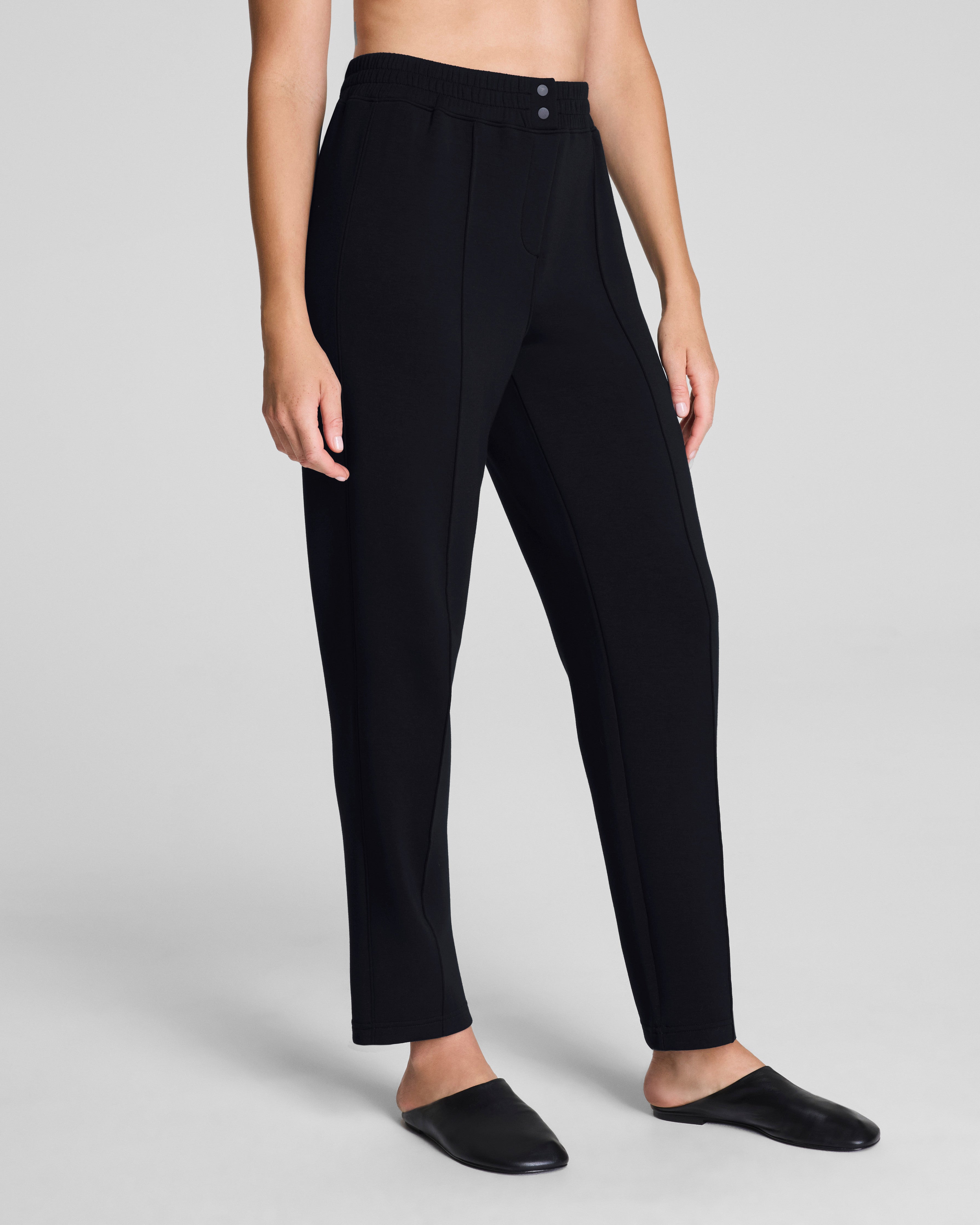 SPANX AirEssentials® Brushed Slim Straight Pant  Very Black