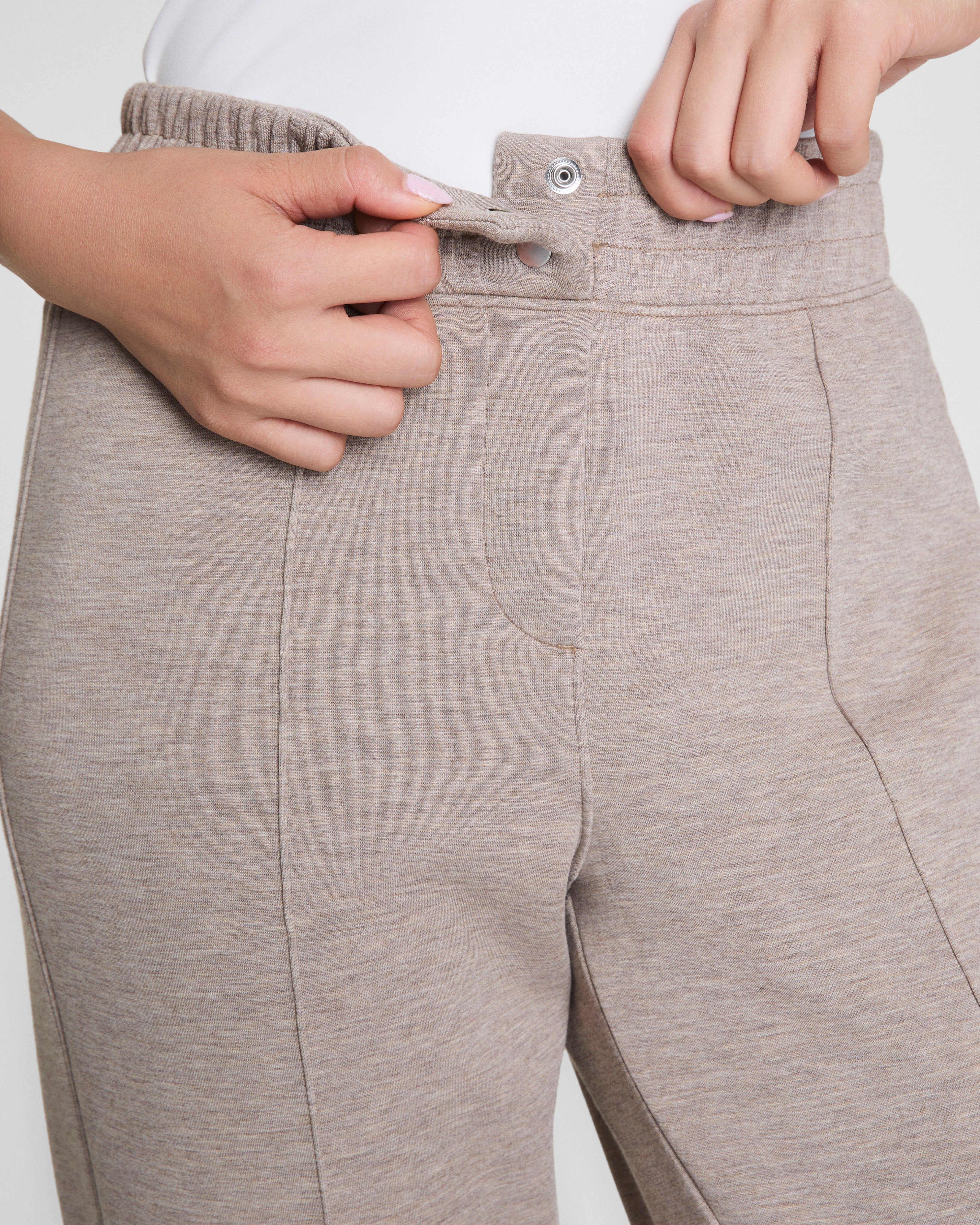 SPANX AirEssentials® Brushed Slim Straight Pant  Birch Heather