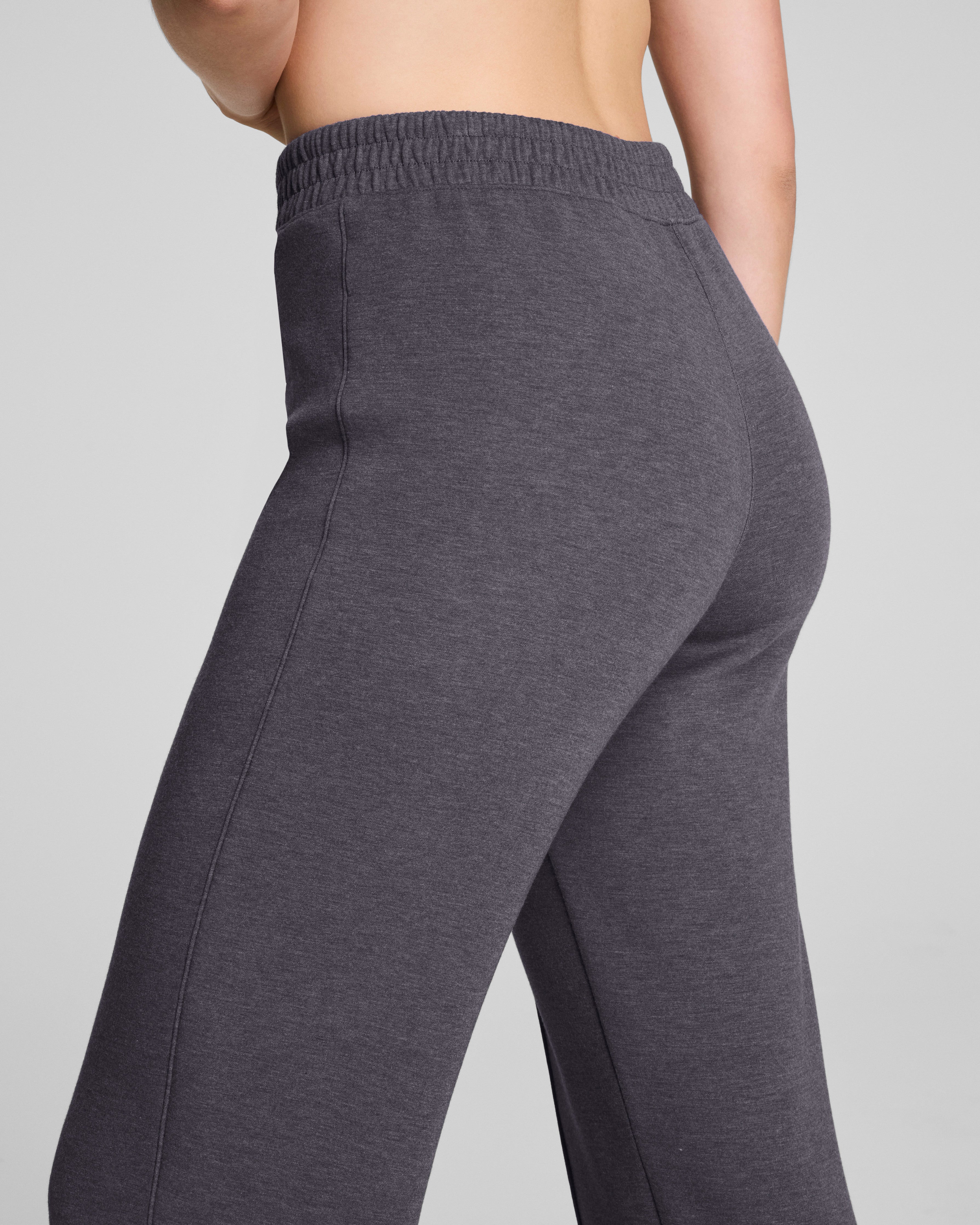 SPANX AirEssentials® Brushed Slim Straight Pant  Heather Storm